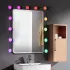 Подсветка для зеркала с пультом регулировкой яркости цвета Vanity Mirror Lights RGB разноцветная