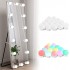 Подсветка для зеркала с пультом регулировкой яркости цвета Vanity Mirror Lights RGB разноцветная