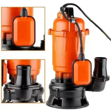 Занурювальний дренажно-каналізаційний насос для відкачування чистої та брудної води UKC з поплавком, 220V 3750W 5HP, напір до 25 м