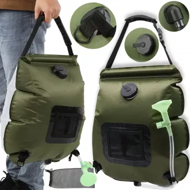 Походный туристический душ / Дачный душ / Портативный душ для кемпинга 20 литров