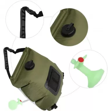 Походный туристический душ / Дачный душ / Портативный душ для кемпинга 20 литров