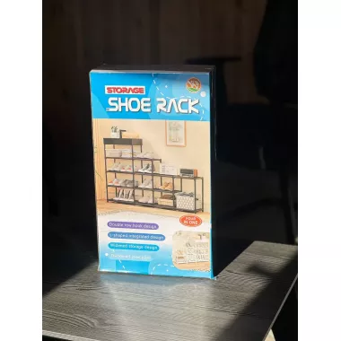 Полка для обуви 4 вертикальные полоки AND-10 YH9804-4