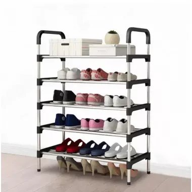 Полка для обуви металл 5 секции Shoe rack Полка для обуви металл 5 секции Shoe rack