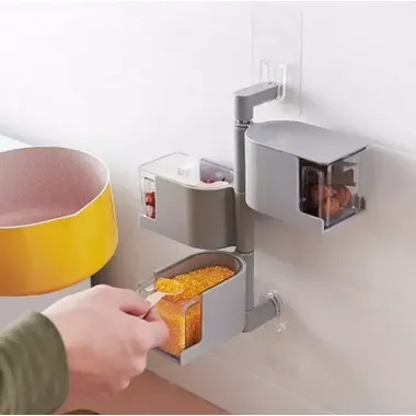 Полка для специй настенный поворотный контейнер полочка для специй подвесные контейнеры для специй и круп Полка для специй настенный поворотный контейнер полочка для специй подвесные контейнеры для специй и круп