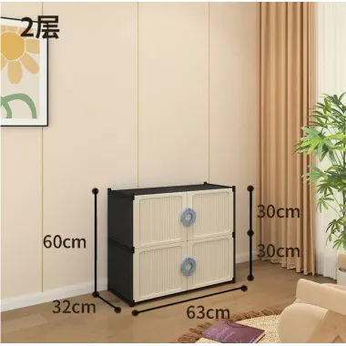 Полка - шкаф для обуви / Органайзер на 2 секции SNG04