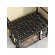 Полка-стеллаж для кухонной утвари с крючками YH-6616-1 Универсальная полка для кухни 48х26х49 см