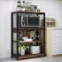 Полка-стеллаж XLB-L121G/ Шкаф-органайзер для кухни 30х60х100см