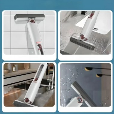 Портативная чудо мини швабра MINI MOP с автоотжимом, легкая, для уборки дома, авто