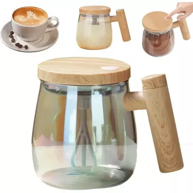 Портативная электрическая чашка для смешивания Coffee stirring cup 400 мл Портативная электрическая чашка для смешивания Coffee stirring cup 400 мл