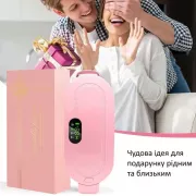 Портативная грелка-массажер при спазмах менструации и менструальных болях с 3 уровнями тепла и 4 массажных режима для снятия боли