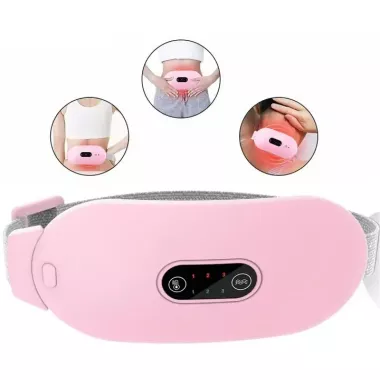 Портативная грелка-массажер при спазмах менструации и менструальных болях с 3 уровнями тепла и 4 массажных режима для снятия боли Портативная грелка-массажер при спазмах менструации и менструальных болях с 3 уровнями тепла и 4 массажных режима для снятия боли