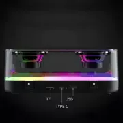 Портативная колонка Bluetooth с подсветкой RGB Bluetooth 5.0, Type-C.