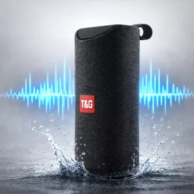 Портативная колонка TiG TG113 с Bluetooth и защитой от влаги