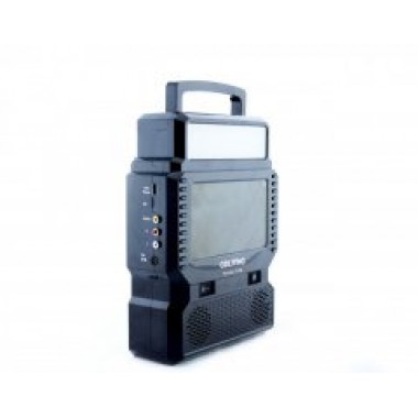 Портативная солнечная станция gdLite GD-8086 / солнечная панель с мини телевизором повер банк Портативная солнечная станция gdLite GD-8086 / солнечная панель с мини телевизором повер банк