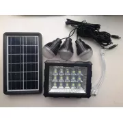 Портативная солнечная станция GDTimes GD 106 фонарь + 3 лампочки