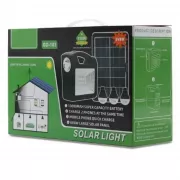 Портативная станция для зарядки GD 103 с 3 лампами и солнечной панелью 150W