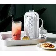 Портативная силиконовая форма для льда бутылка 2 в 1 ICE CUBE TRAY складная на 17 шариков