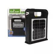 Портативная встроенная солнечная панель Cclamp CL-12, фонарь с дополнительными светодиодными лампами и боковыми лампами