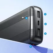 Портативный аккумулятор AWEI P20K 10000mAh 2USB / Повербанк для телефона