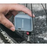 Портативный электрический насос ROCKBROS AS1 Mini с высоким давлением, с наконечником для вентиля FV/AV, для дорожных и горных велосипедов
