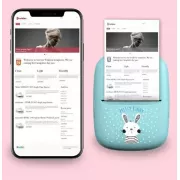 Портативний міні-принтер Bluetooth Mini Printer D7