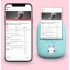Портативный мини-принтер Bluetooth Mini Printer D7