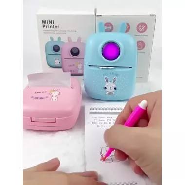 Портативный мини-принтер Bluetooth Mini Printer D7