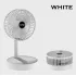 Портативный мини вентилятор для дома Telescopic Folding Fan Складной настольный вентилятор с USB зарядкой