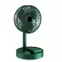 Портативный мини вентилятор для дома Telescopic Folding Fan Складной настольный вентилятор с USB зарядкой