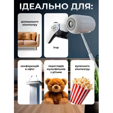 Портативный проектор Android 13 (TS-6)