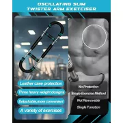 Портативный тренажер для рук Rycid Twister / 3-уровневое сопротивление для всего тела