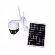 Поворотна погодозахисна сонячна камера безпеки 4G solar cam 1080P