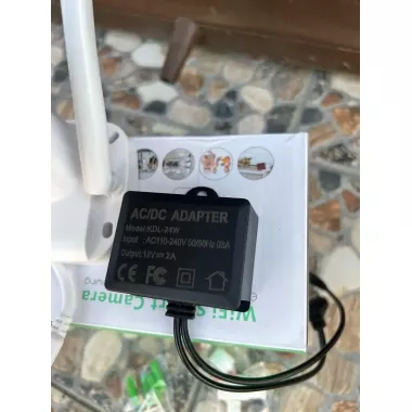 Вулична камера UKC Відеоспостереження WIFI IP бездротова зовнішня поворотна V380 Pro з блоком живлення Вулична камера UKC Відеоспостереження WIFI IP бездротова зовнішня поворотна V380 Pro з блоком живлення