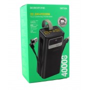 Power bank Borofone DBT35A 40000 mAh (реальна ємність) зовнішній акумулятор