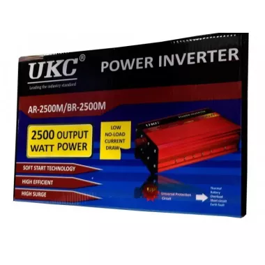 Преобразователь авто (инвертор) UKC 12V-220V AR 2500W