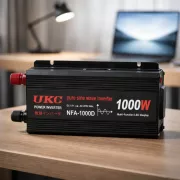 Преобразователь напряжения 12V-220V UKC 1000 Вт с чистой синусоидой / автомобильный инвертор 12 В в 220 В с цифровым дисплеем и USB выходом