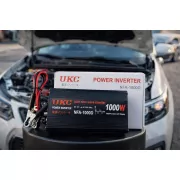 Преобразователь напряжения 12V-220V UKC 1000 Вт с чистой синусоидой / автомобильный инвертор 12 В в 220 В с цифровым дисплеем и USB выходом
