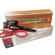 Преобразователь напряжения UKC 1500 Вт 24v 220v инвертор 1500w 24в 220в