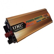 Преобразователь напряжения UKC 1500 Вт 24v 220v инвертор 1500w 24в 220в