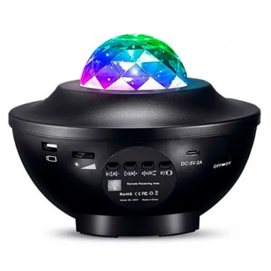 Проектор-ночник Bluetooth/USB колонкой и пультом управления Sky Light (SL-43999)