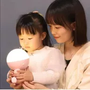 Проектор - ночник с вращением 360°, 12 сменных слайдов, LED настольная лампа