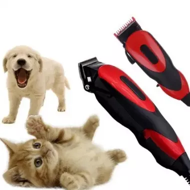 Машинка для стрижки животных Gemei GM 1023 + 4 насадки