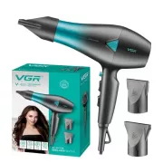Профессиональный мощный фен для волос VGR V-455 с холодным и горячим воздухом 2400 Вт