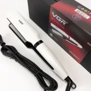 Профессиональный утюг VGR выпрямитель с турмалиновым покрытием, терморегулятором и дисплеем, мощность 55 Вт V-511