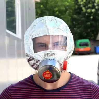 Противогаза фильтрующая Fire mask / Противопожарная маска-противогаз Противогаза фильтрующая Fire mask / Противопожарная маска-противогаз