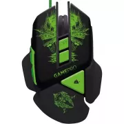 Проводная игровая мышка со светодиодной подсветкой PoloSmart PGS302 4 уровня чувствительности