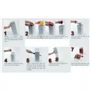 Приспособление для быстрого нанизывания шашлыка brochette express | шпажки для шашлыка