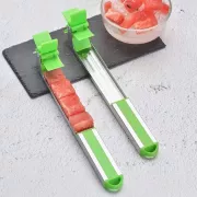 Пристрої для нарізки кавуна та дині SUNROZ Watermelon Slicer ніж-слайсер Зелений