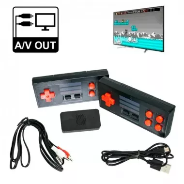 Приставка на 620 игр Extreme Mini Game Box с джойстиками Приставка на 620 игр Extreme Mini Game Box с джойстиками