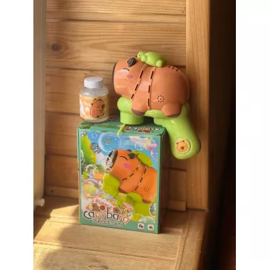 Пистолет детский автоматический пистолет пулемёт для мыльных пузырей AND 363-66